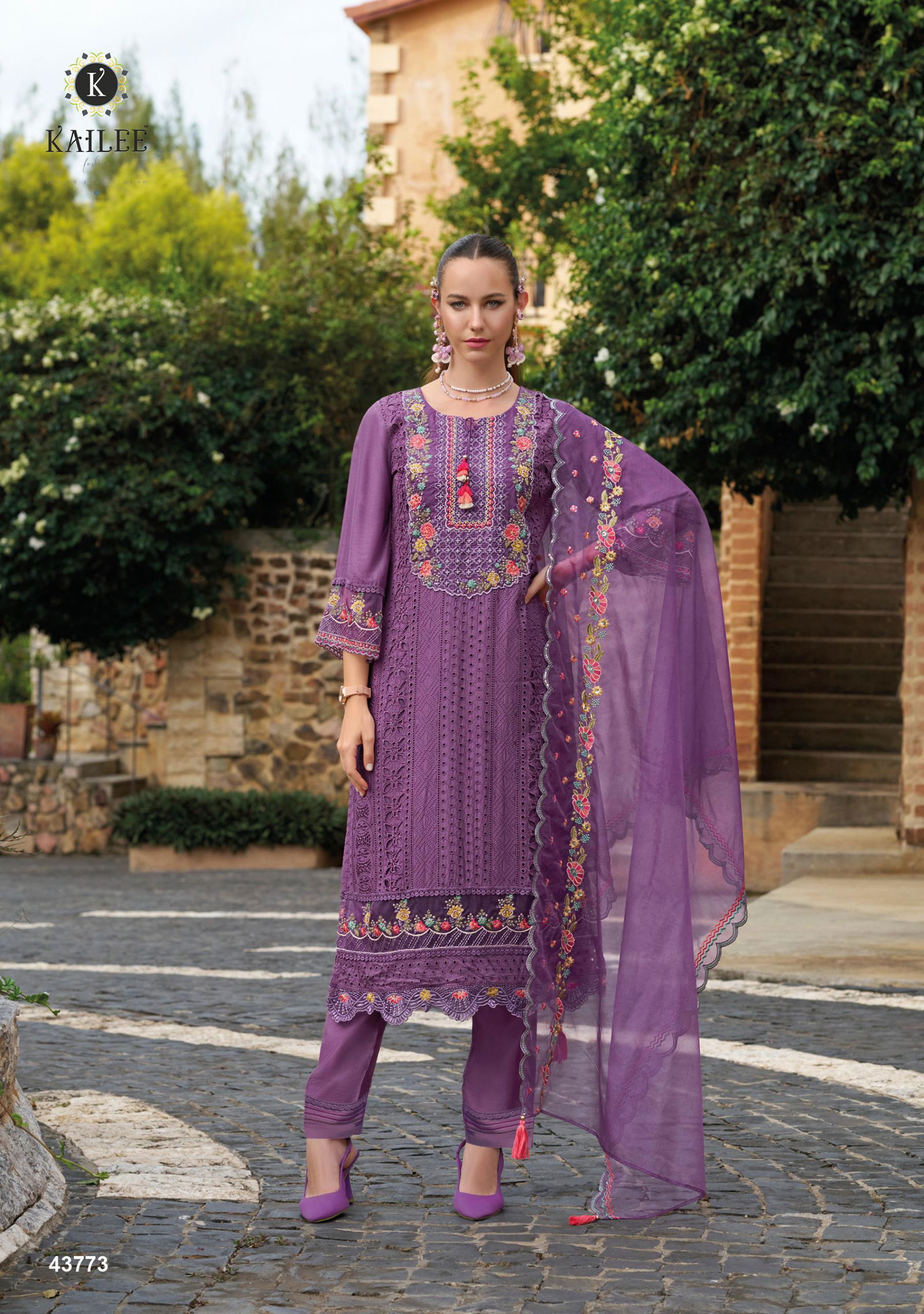 Safarnama Vol 5 By Kailee Viscose Muslin Designer Readymade Suits Wholesale Shop In Surat